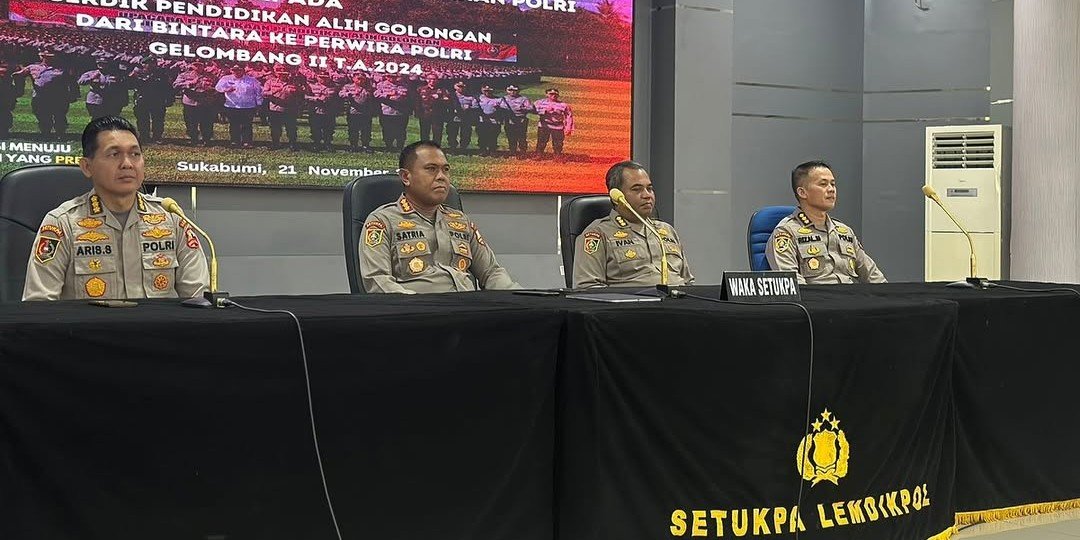 Setukpa Lemdiklat Polri Gelar Apel Pembukaan Pendidikan Alih Golongan Bintara ke Perwira Polri Gelombang II T.A. 2024